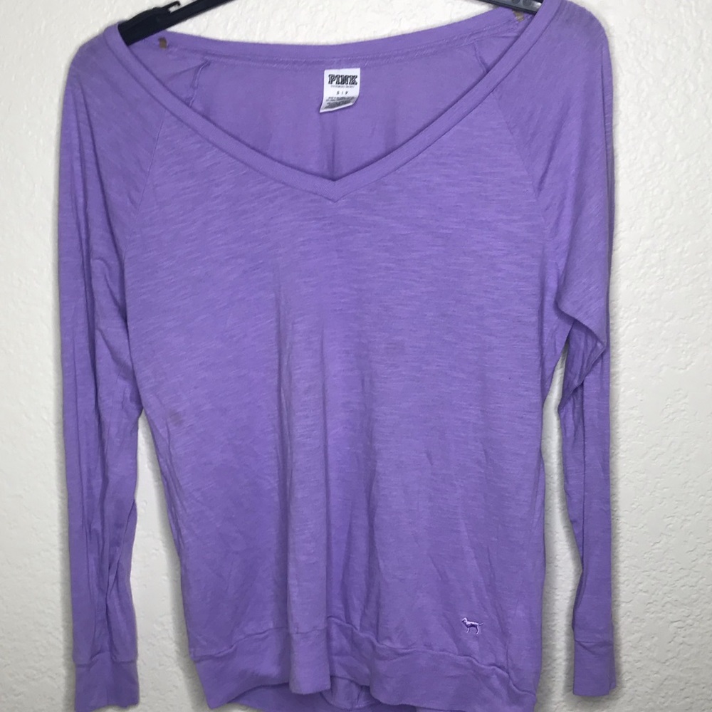 PINK by Victoria’s Secret purple long sleeve top